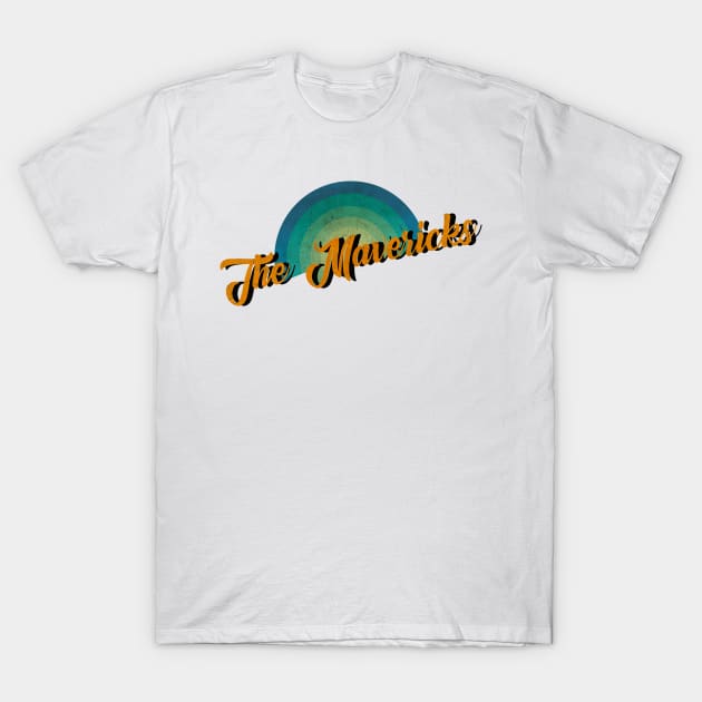 vintage retro The Mavericks T-Shirt by BerduaPodcast